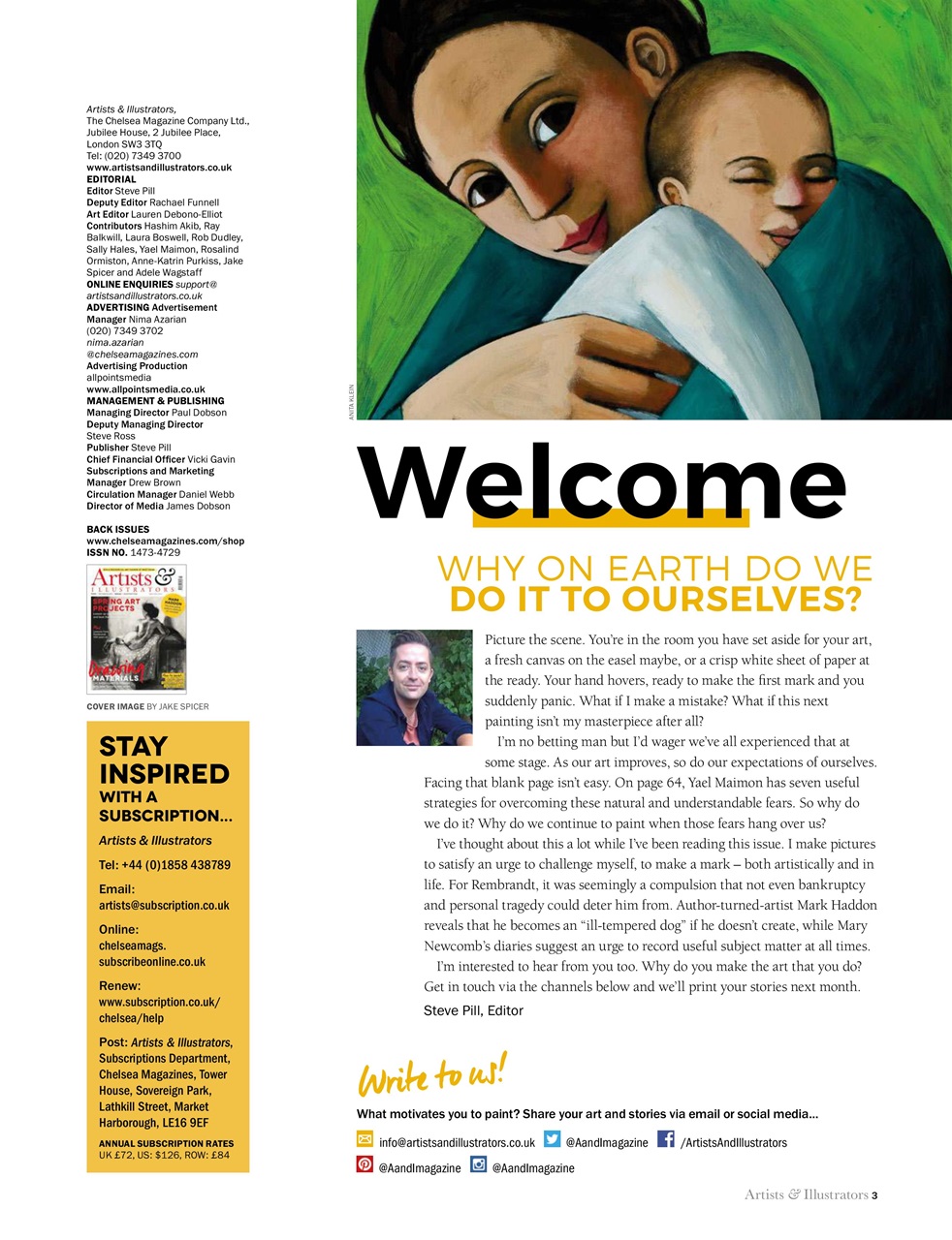 Artists & Illustrators Preview Pages