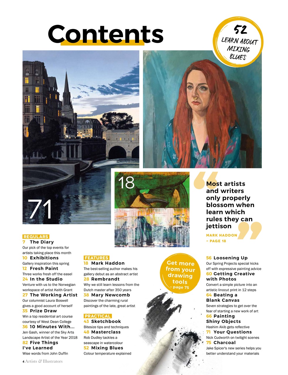 Artists & Illustrators Preview Pages