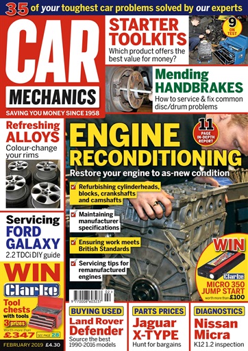 Car Mechanics issue 