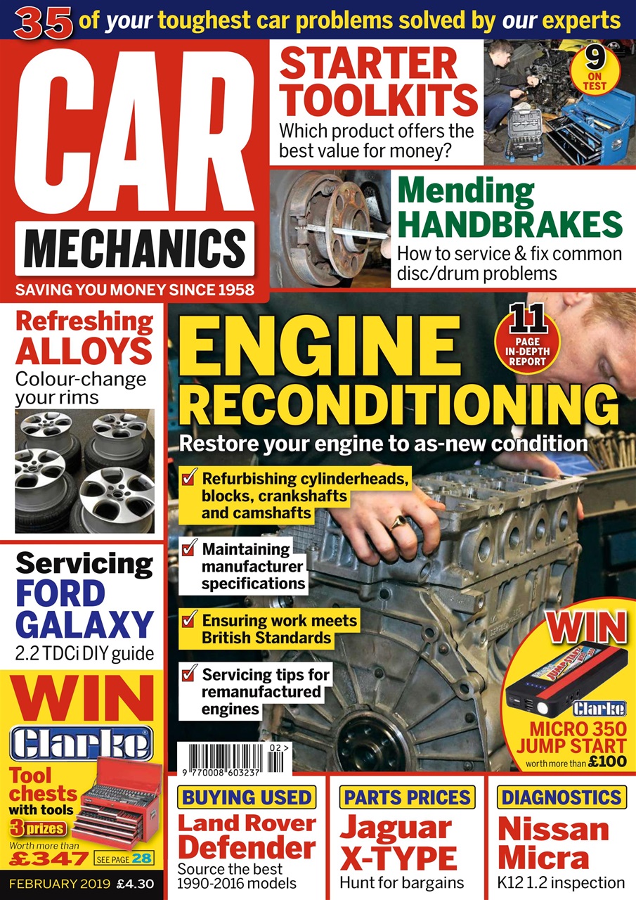 Car Mechanics Preview Pages