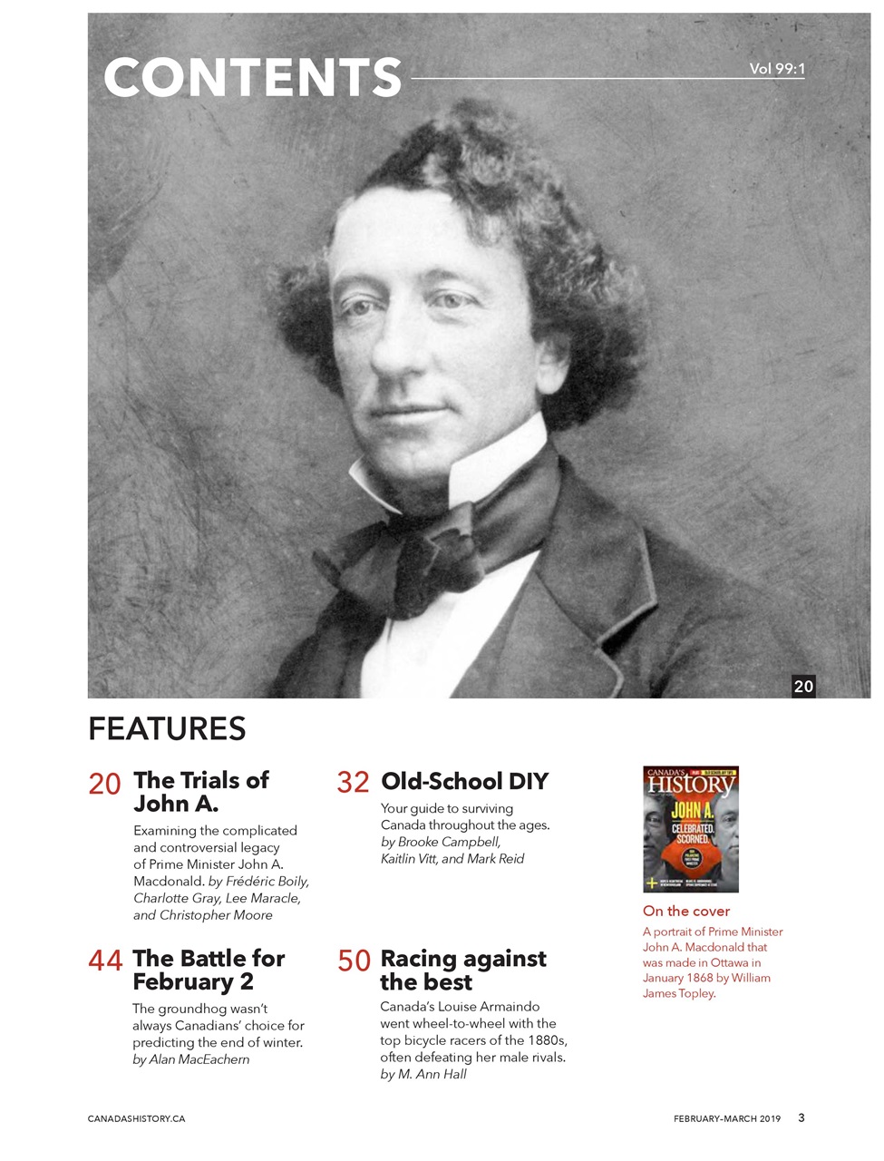 Canada's History Preview Pages