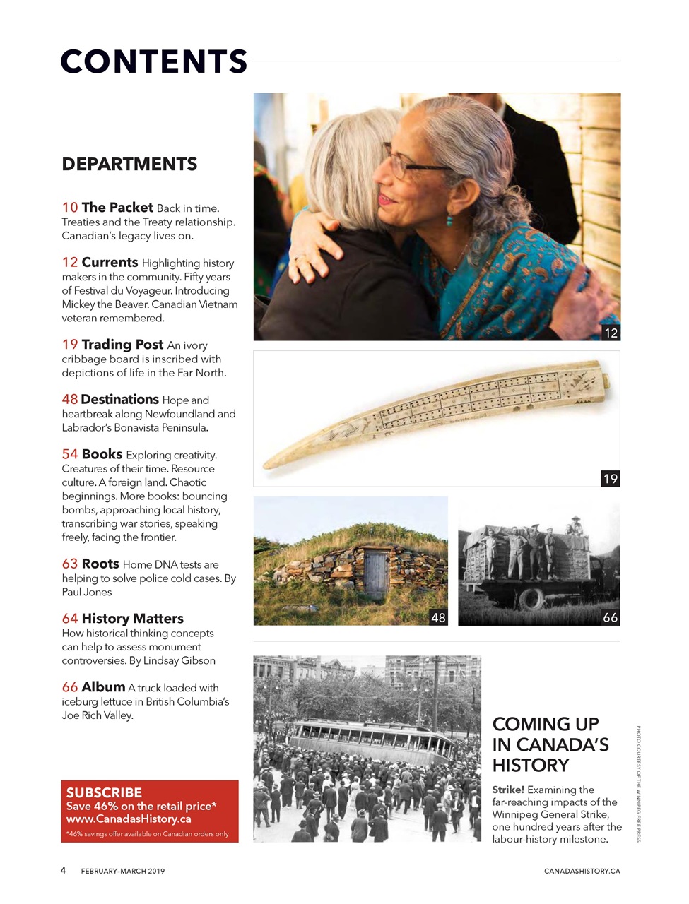 Canada's History Preview Pages