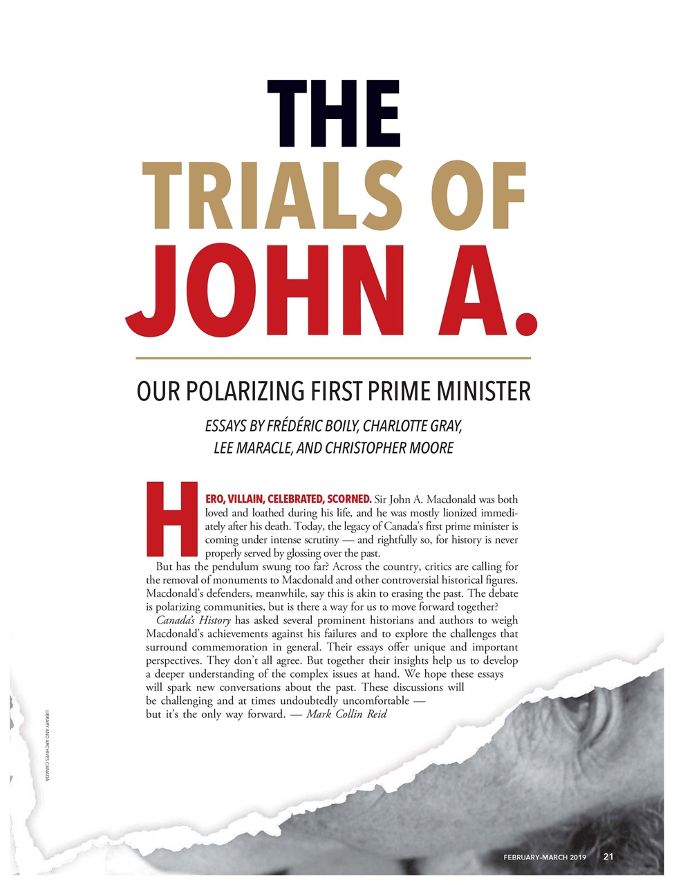 Canada's History Preview Pages