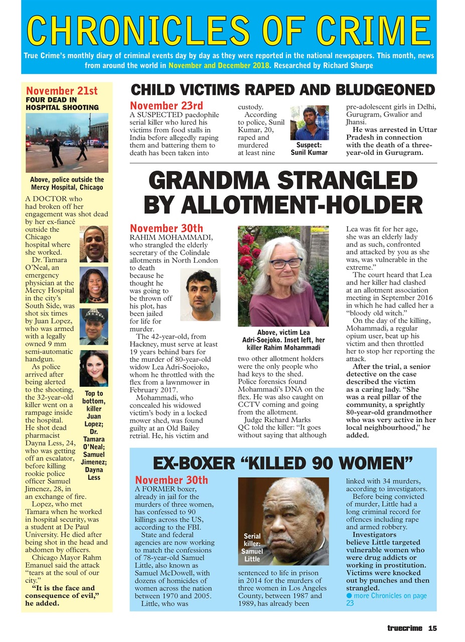 True Crime Preview Pages