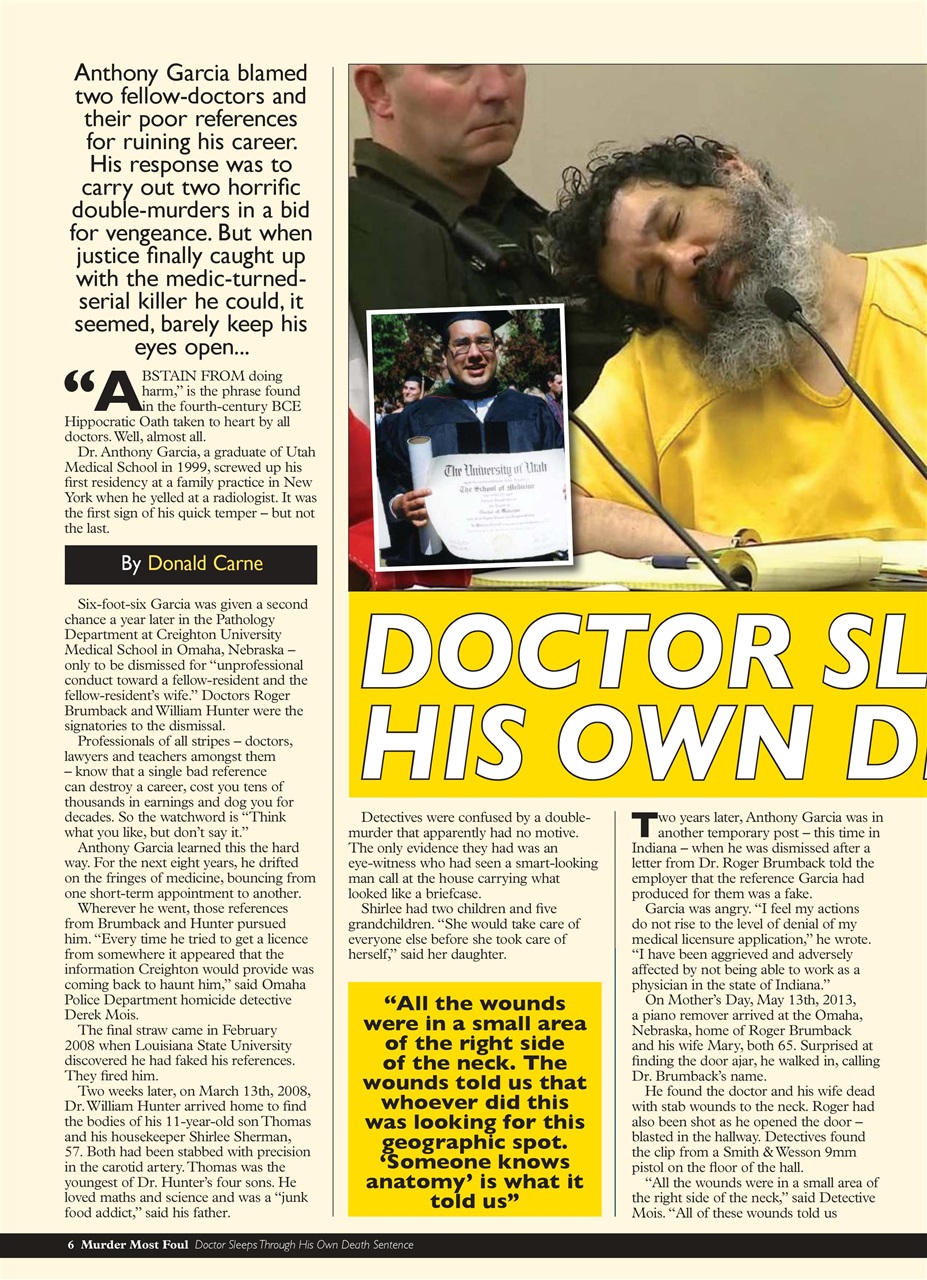 Murder Most Foul Preview Pages