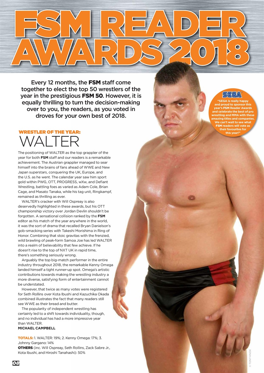 Wrestletalk Magazine Preview Pages