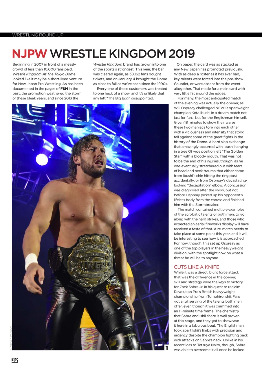 Wrestletalk Magazine Preview Pages