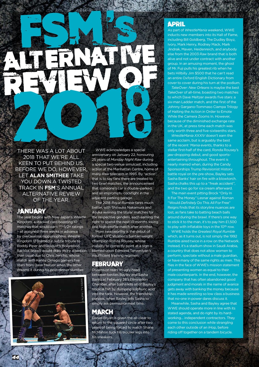 Wrestletalk Magazine Preview Pages