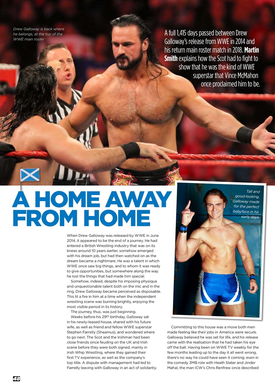 Wrestletalk Magazine Preview Pages