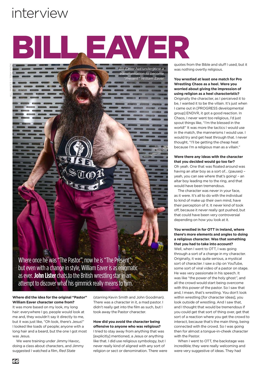 Wrestletalk Magazine Preview Pages