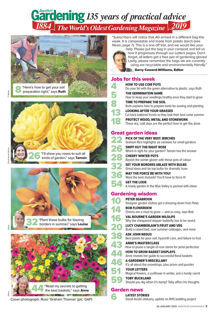Amateur Gardening Preview Pages