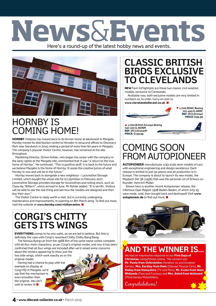 Diecast Collector Preview Pages