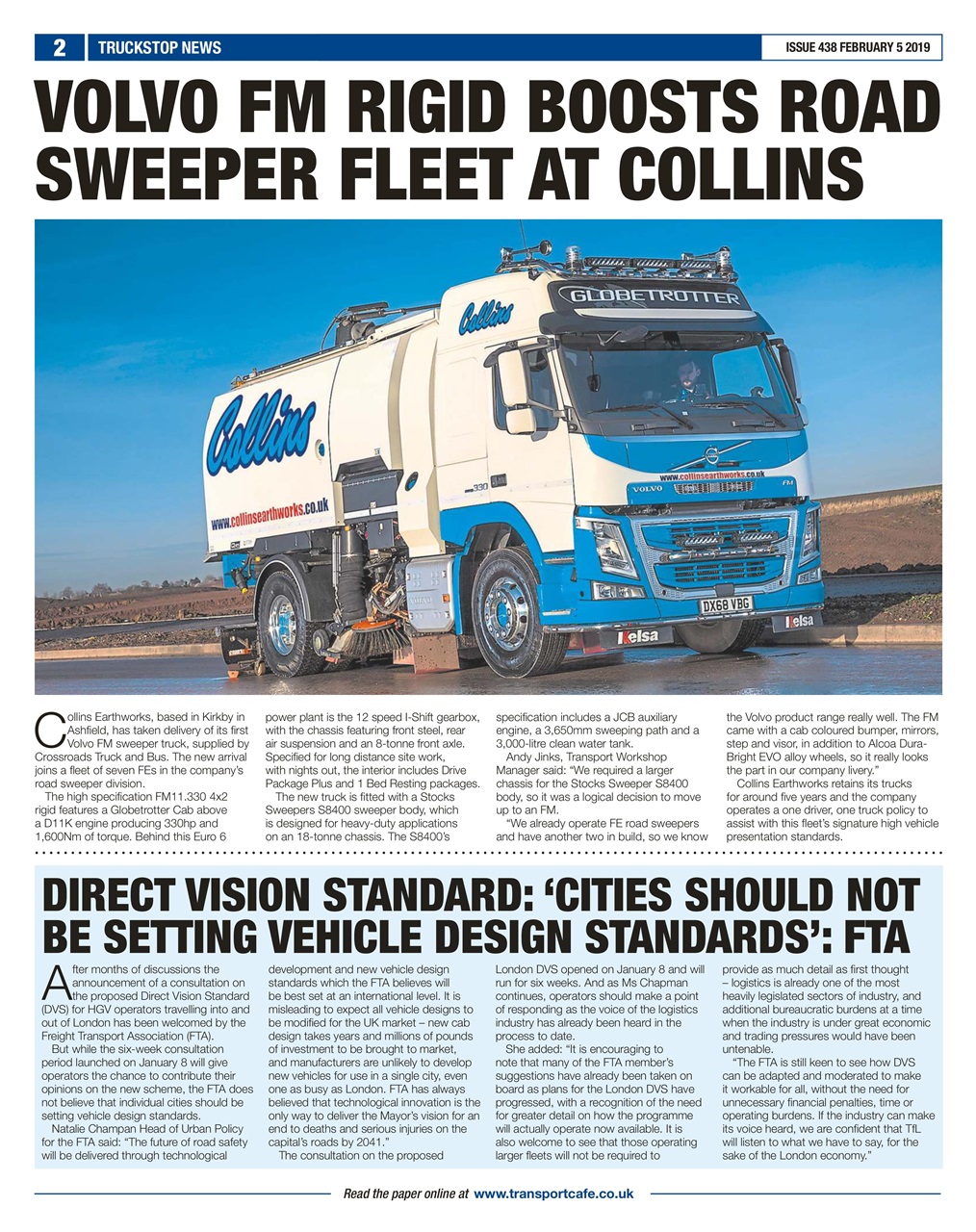 Truckstop News Preview Pages