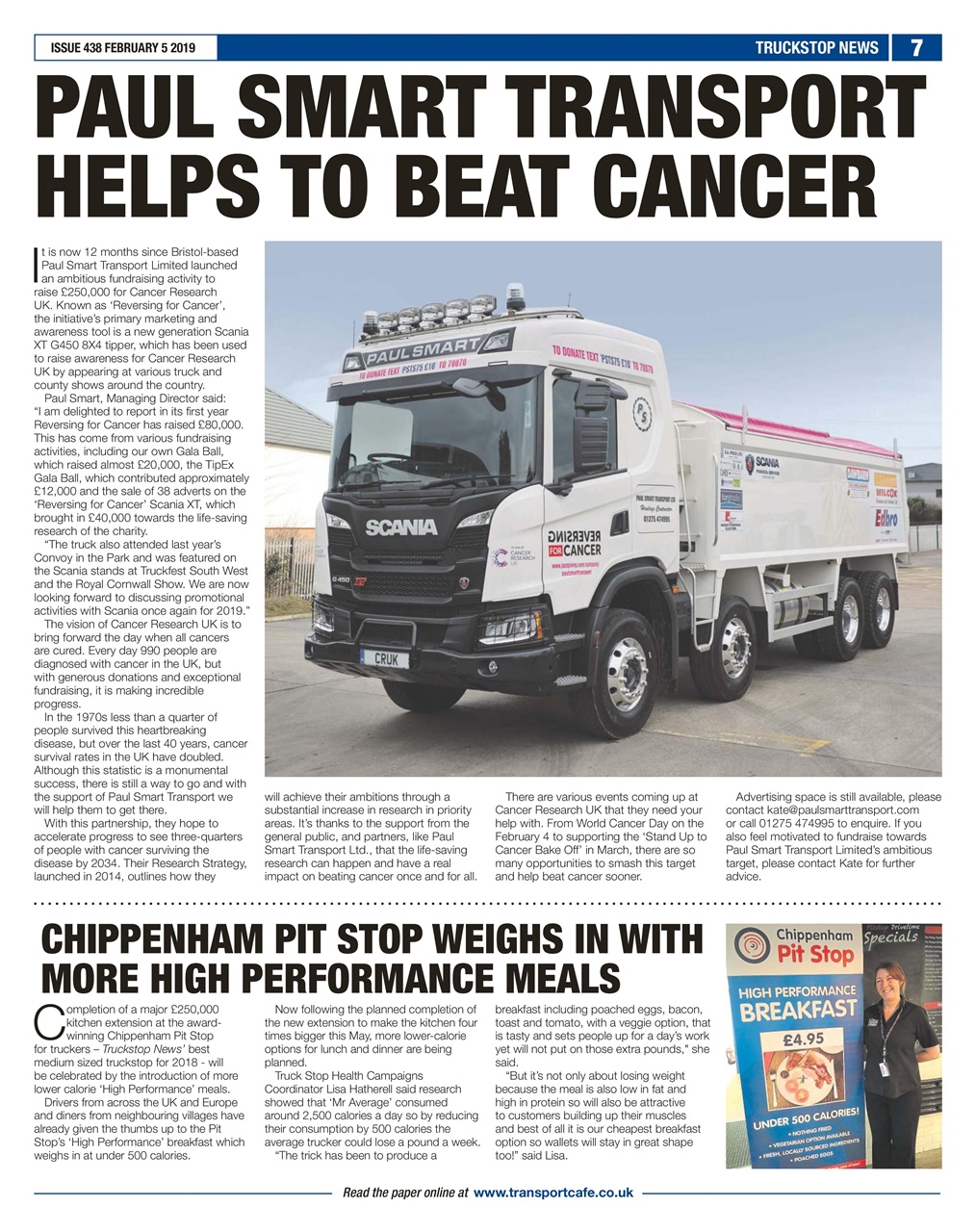 Truckstop News Preview Pages