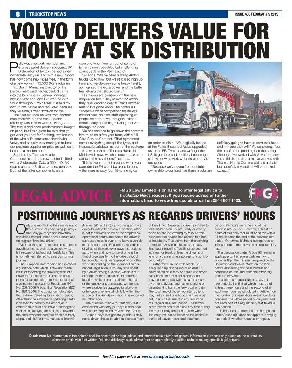 Truckstop News Preview Pages
