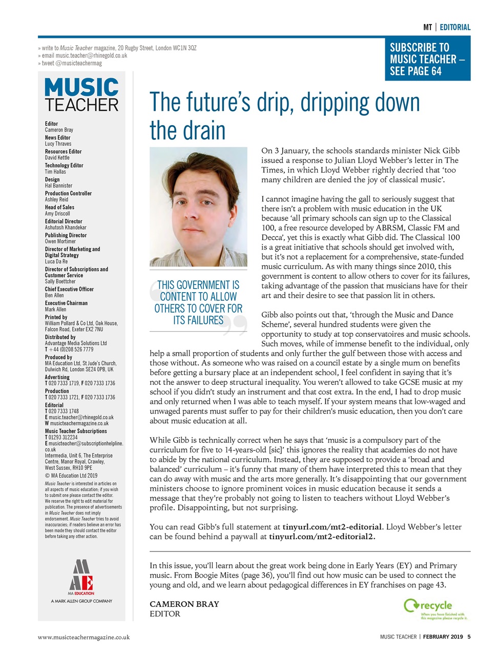 Music Teacher Preview Pages