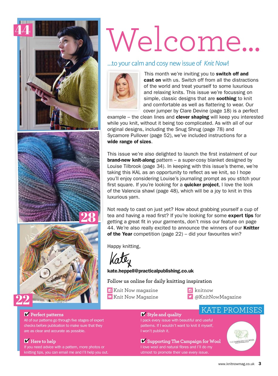 Knit Now Preview Pages