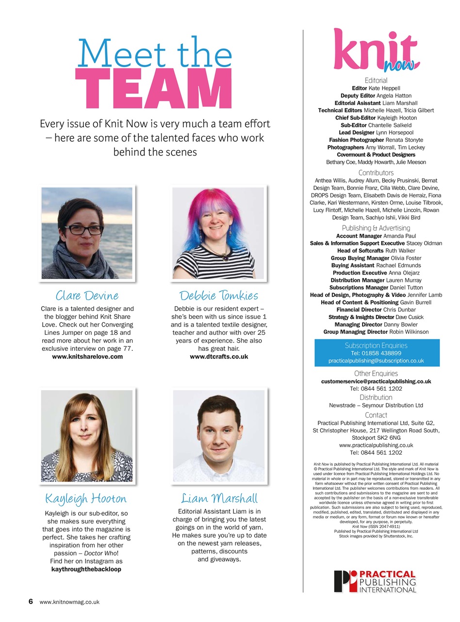 Knit Now Preview Pages