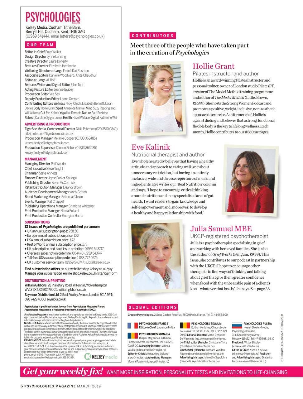 Psychologies Preview Pages