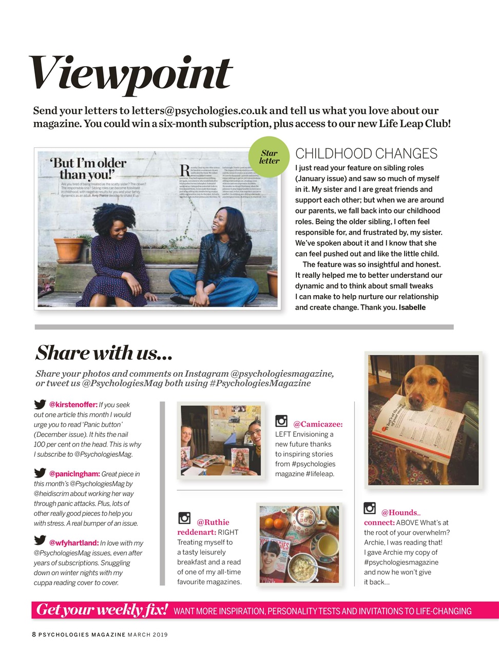 Psychologies Preview Pages