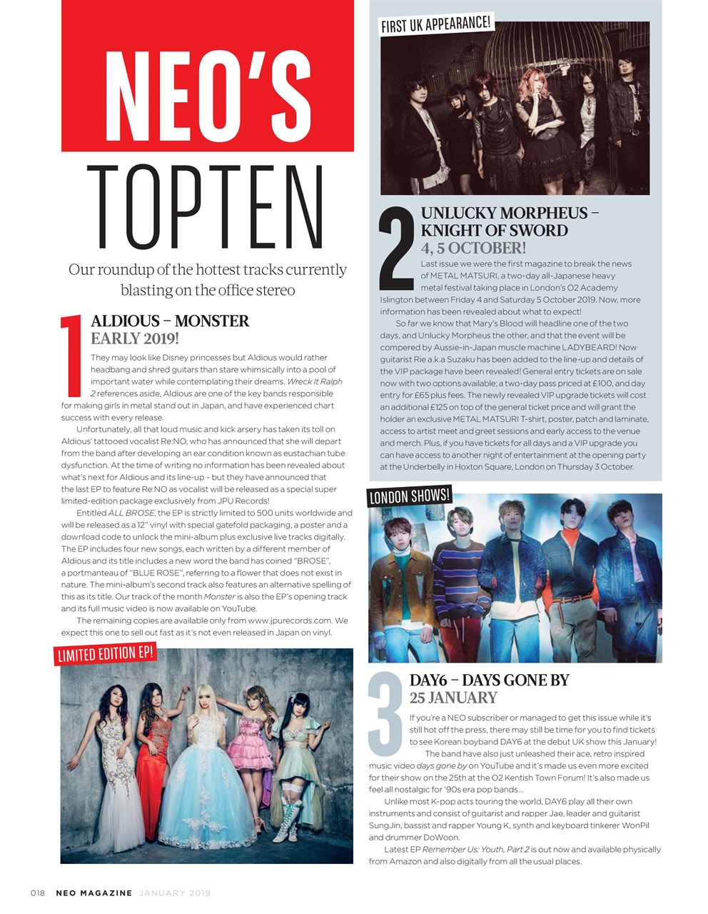 NEO Magazine Preview Pages