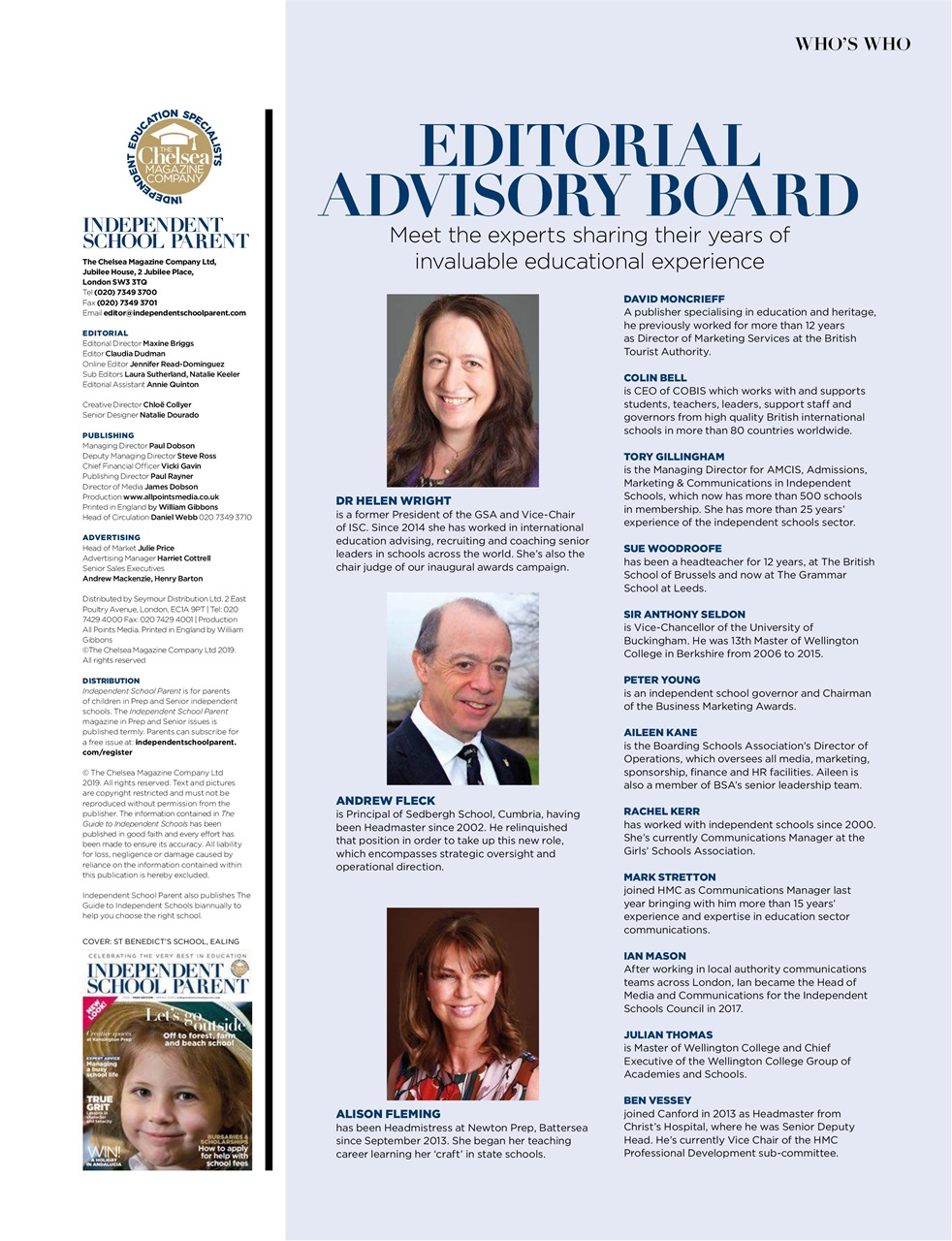 Independent School Parent Preview Pages