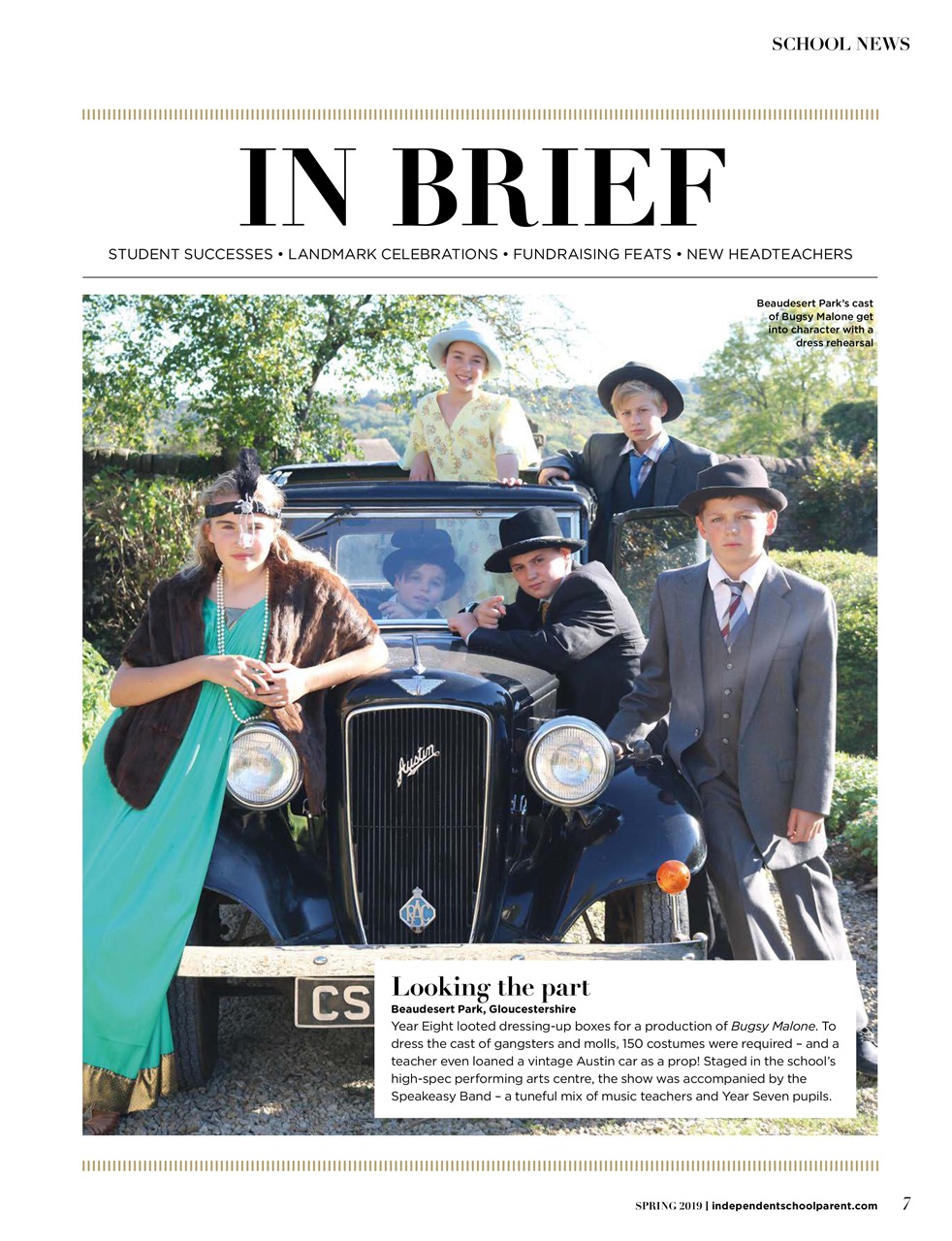 Independent School Parent Preview Pages