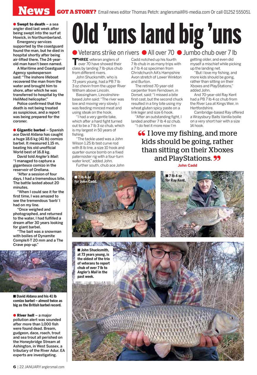 Anglers Mail Preview Pages