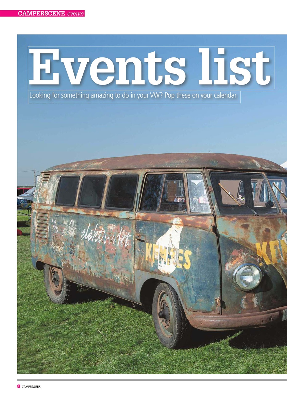 VW Camper Preview Pages