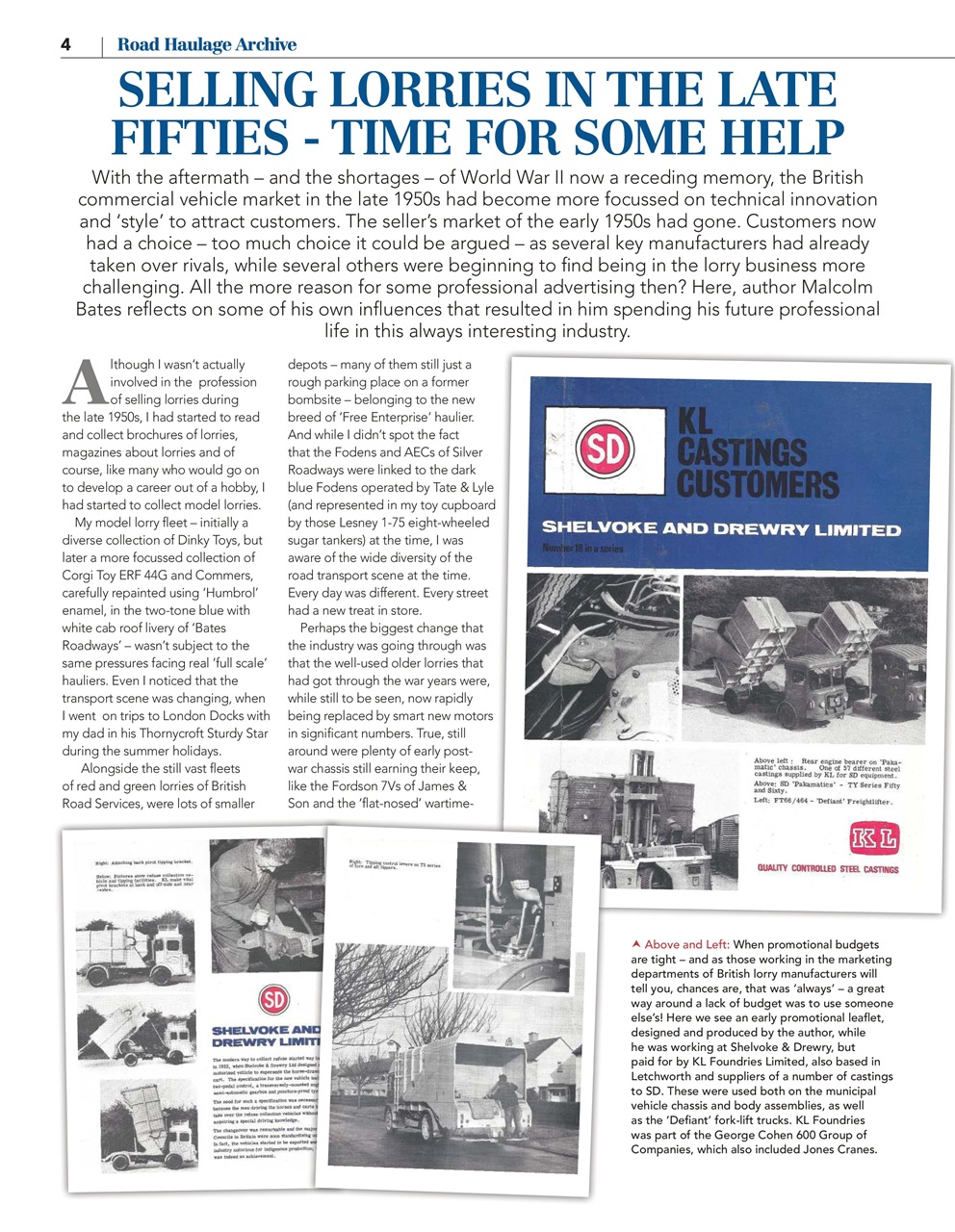 Vintage Roadscene Archive Preview Pages