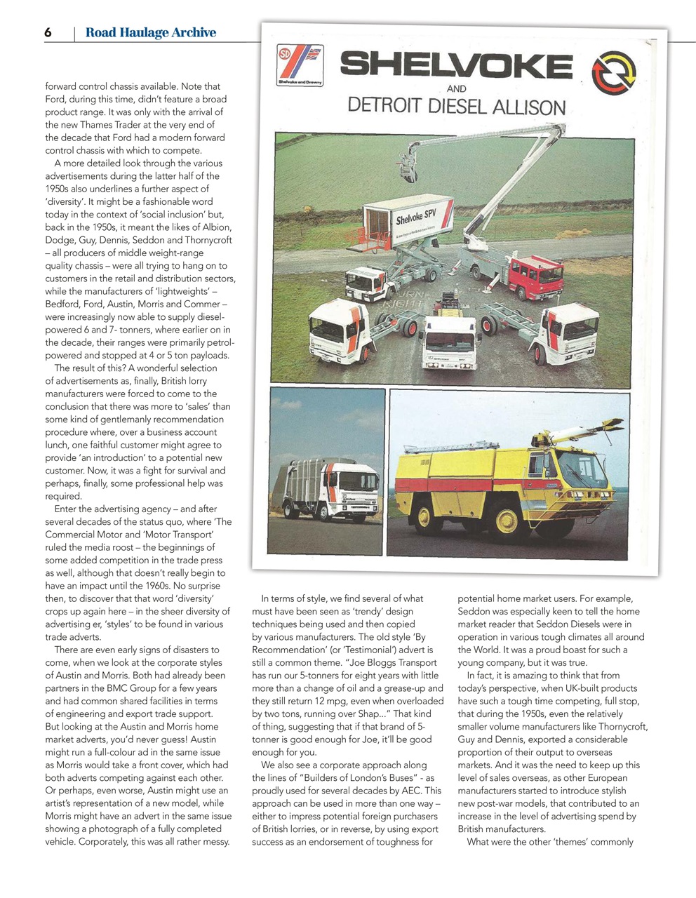 Vintage Roadscene Archive Preview Pages