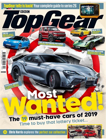 BBC Top Gear Magazine issue Feb-19
