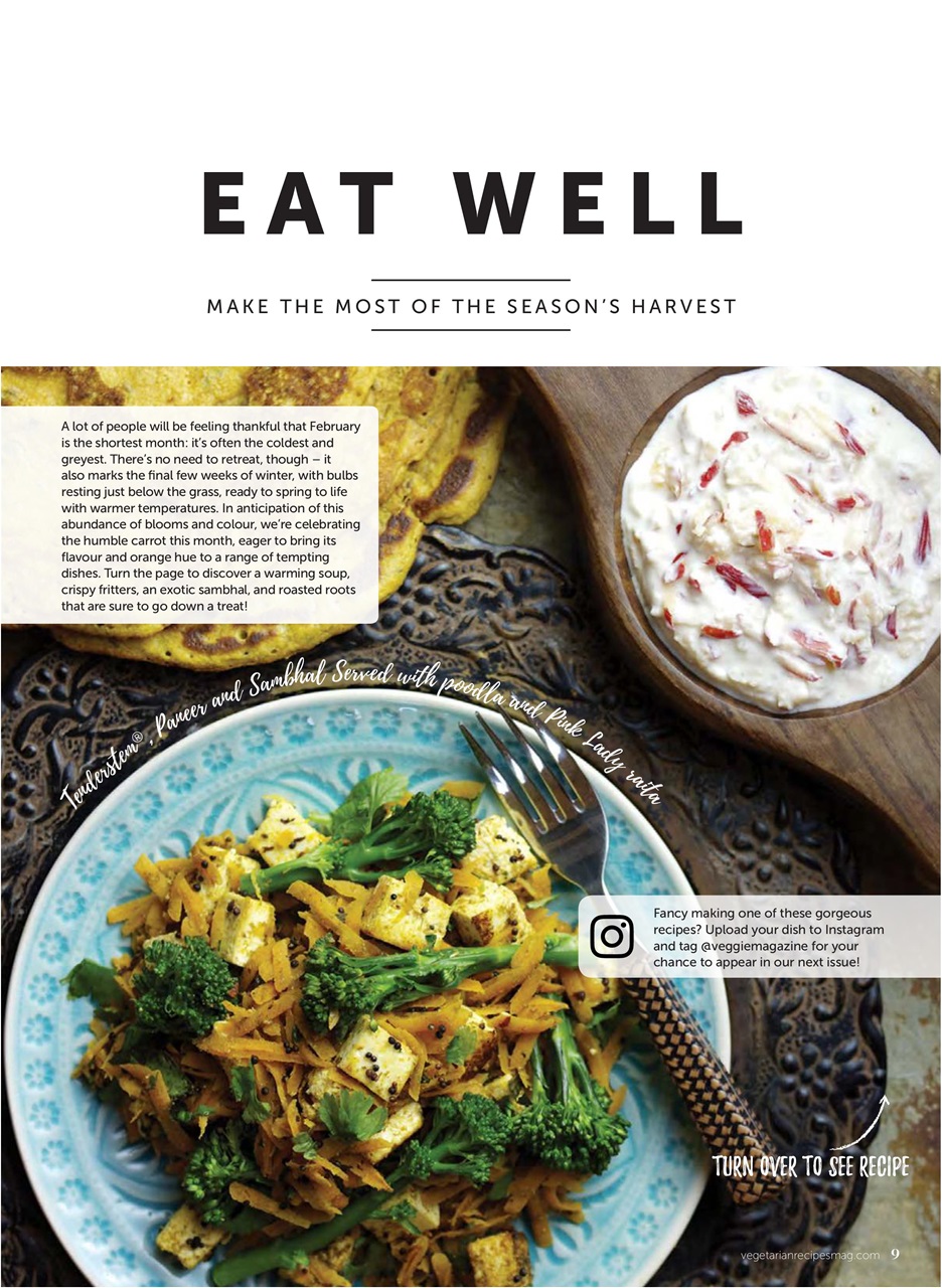 Veggie Magazine Preview Pages