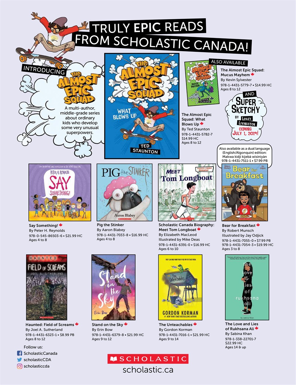 Quill & Quire Preview Pages