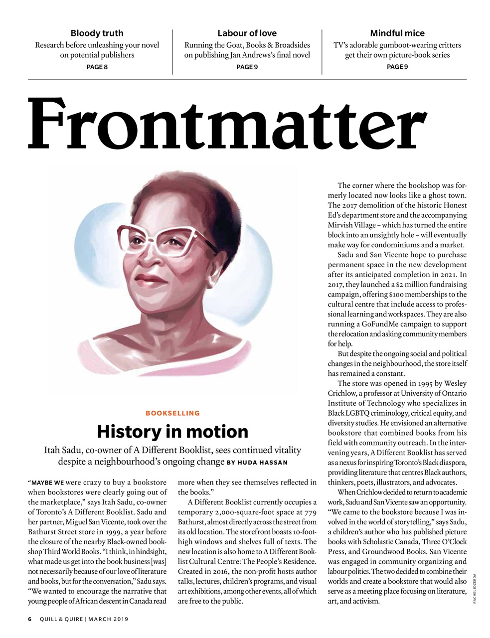 Quill & Quire Preview Pages