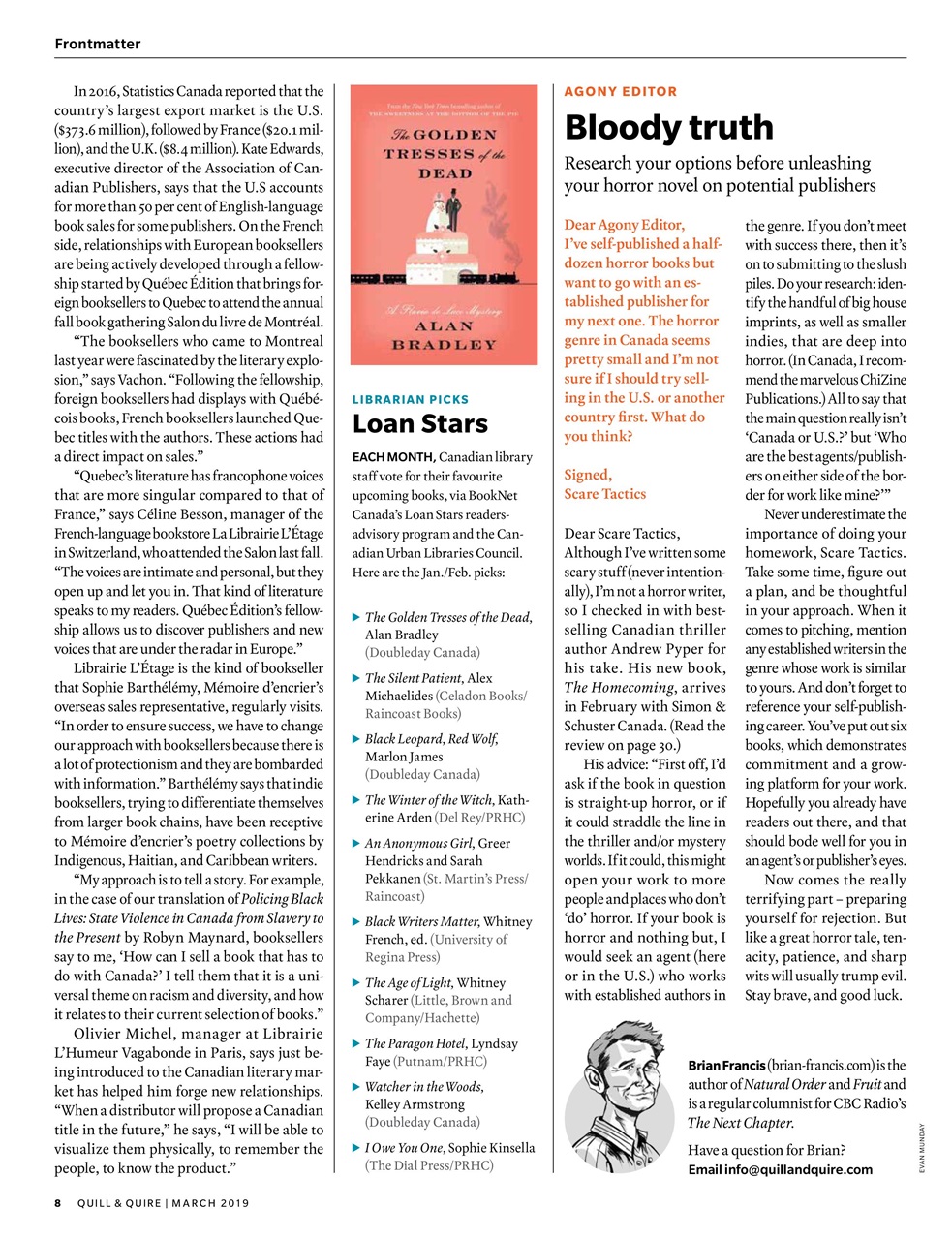 Quill & Quire Preview Pages