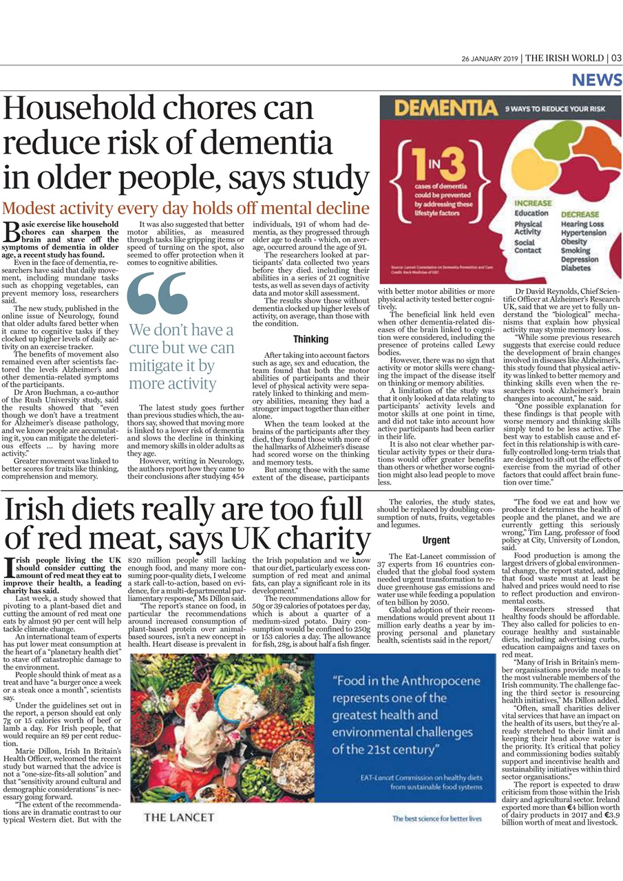 Irish World Preview Pages