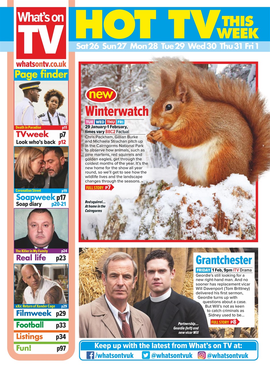 What's on TV Preview Pages