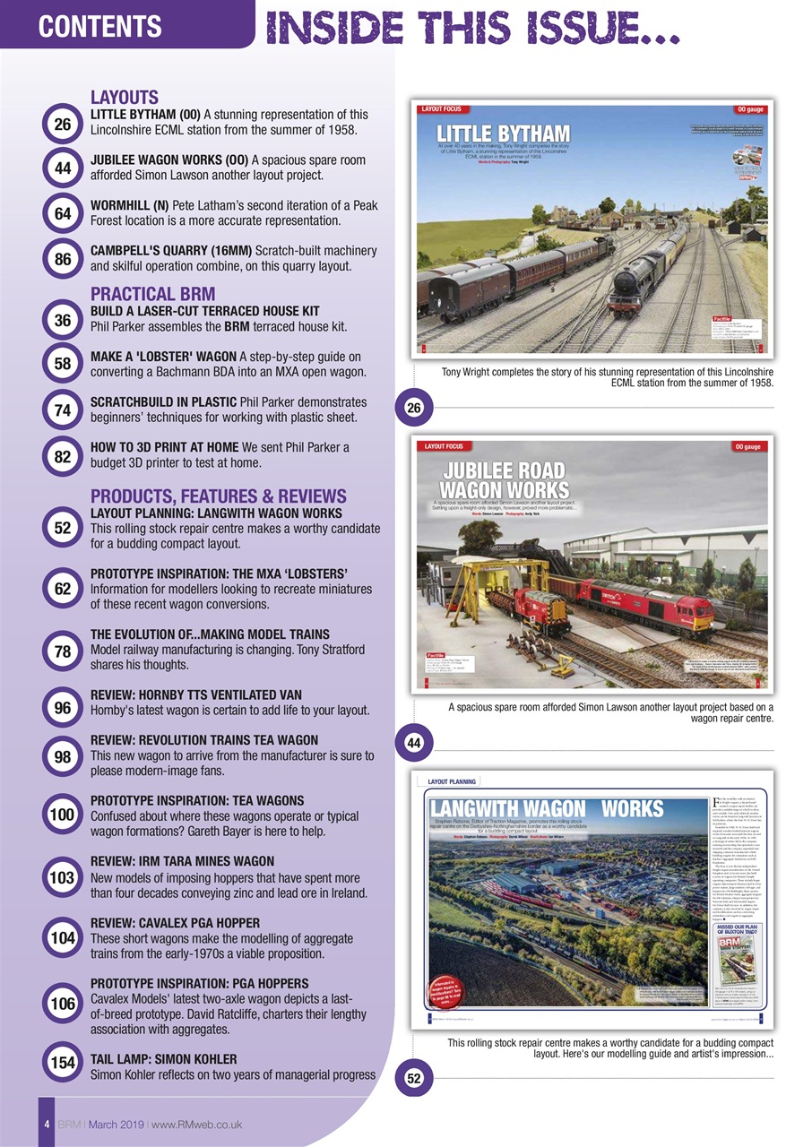 British Railway Modelling (BRM) Preview Pages