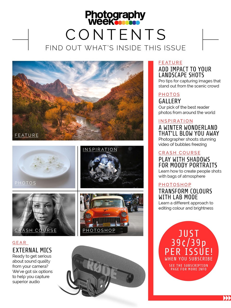 Photography Week Preview Pages