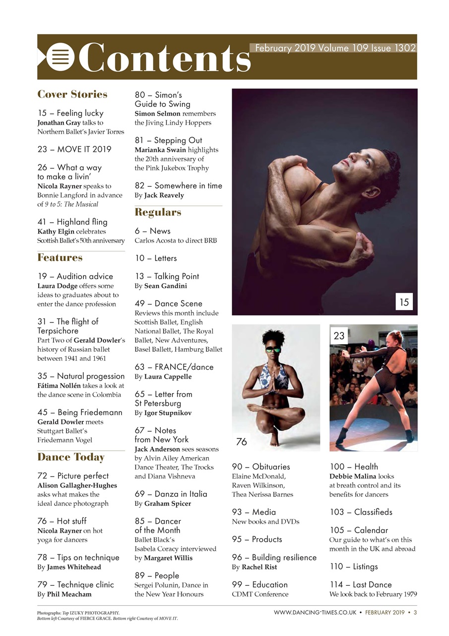 Dancing Times Preview Pages