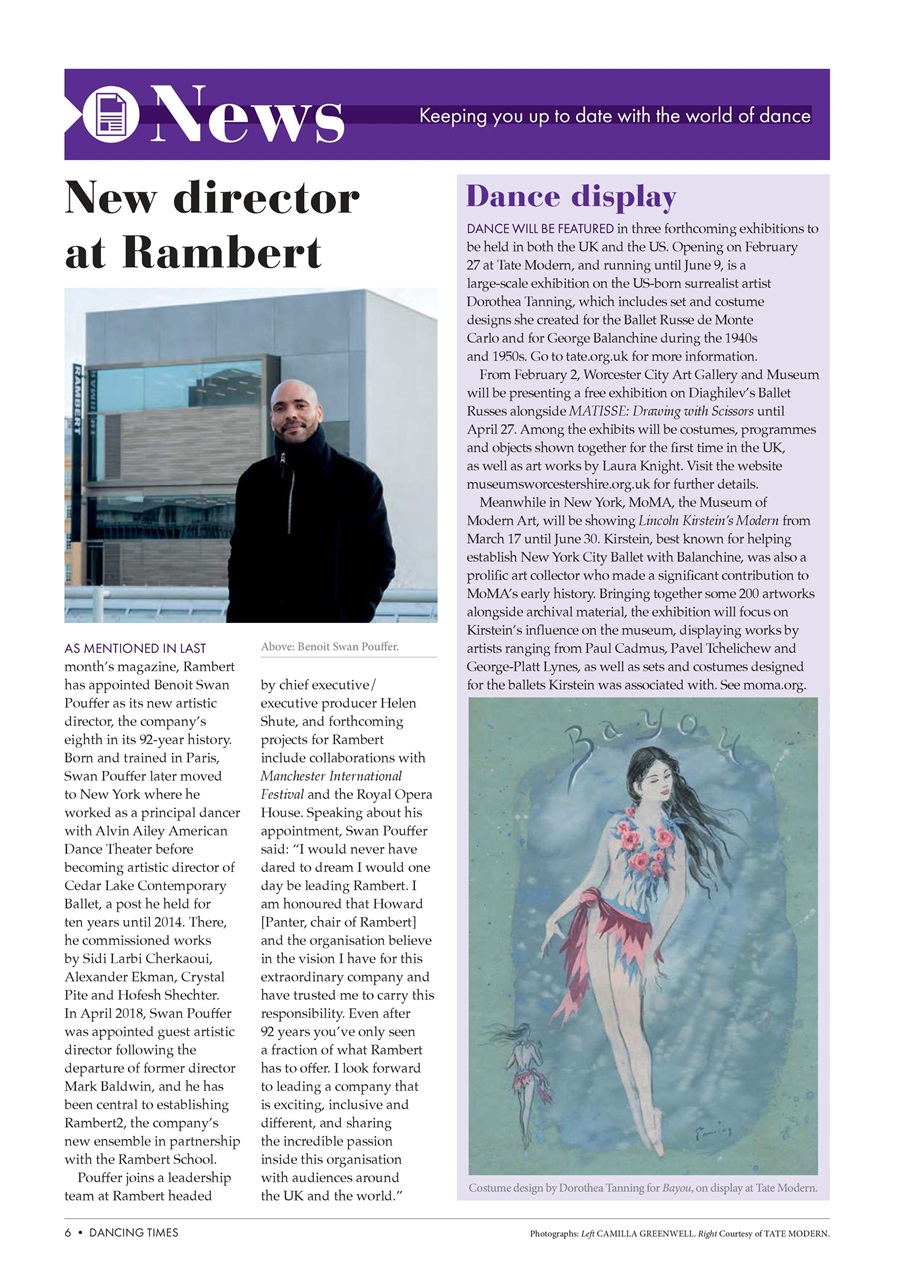 Dancing Times Preview Pages