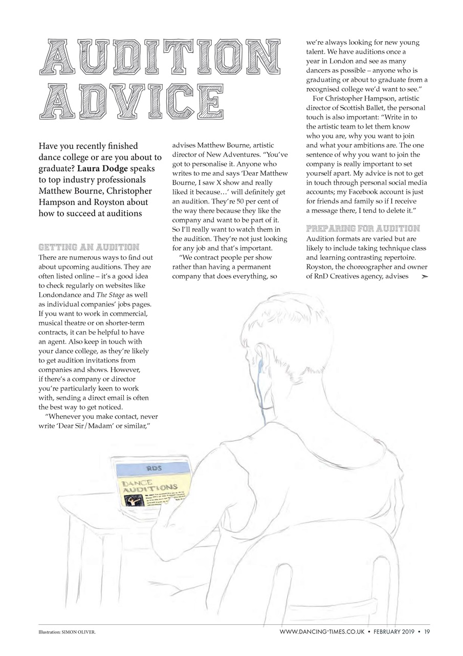 Dancing Times Preview Pages