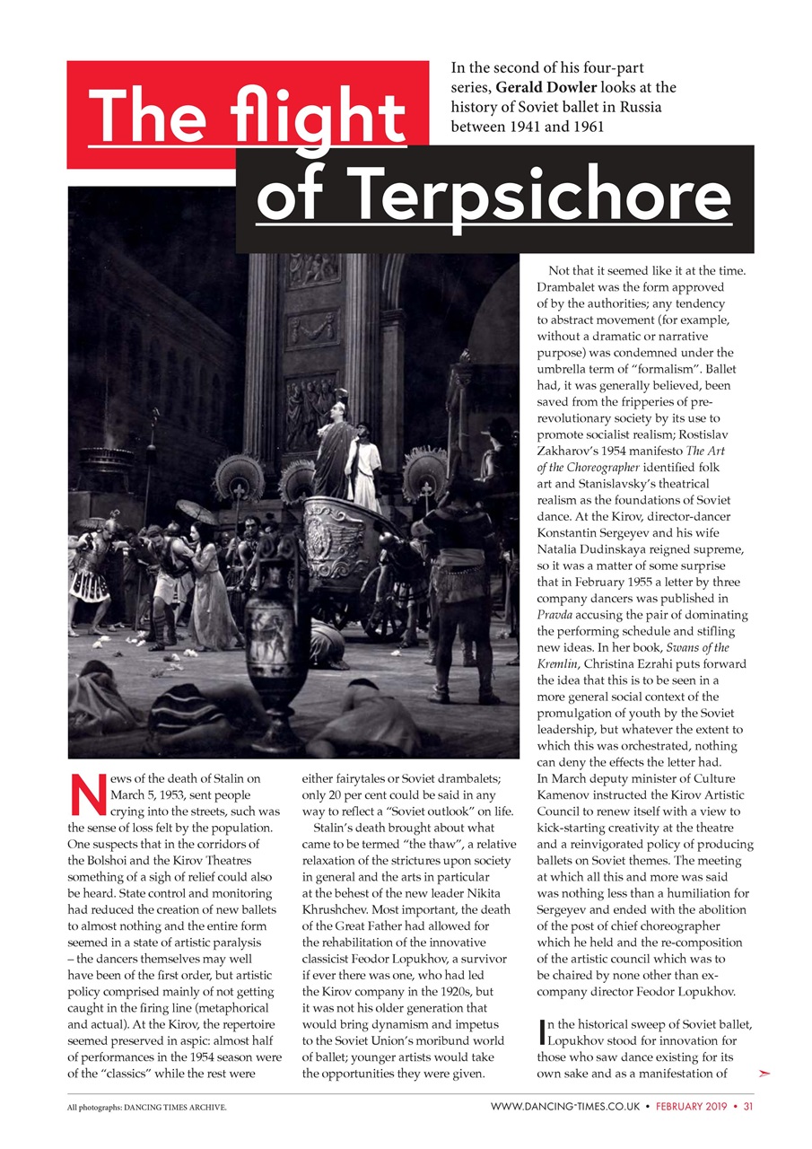 Dancing Times Preview Pages