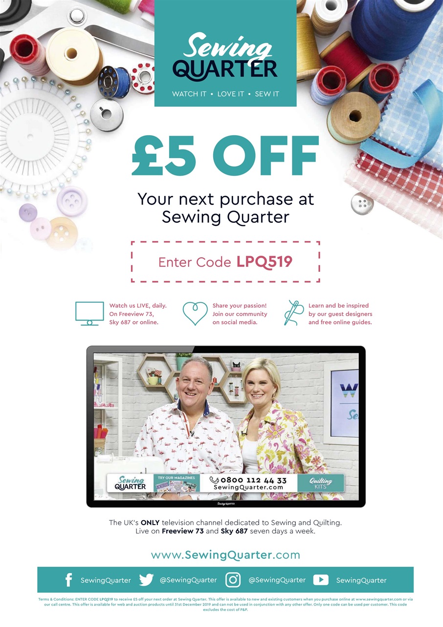 Love Patchwork & Quilting Preview Pages