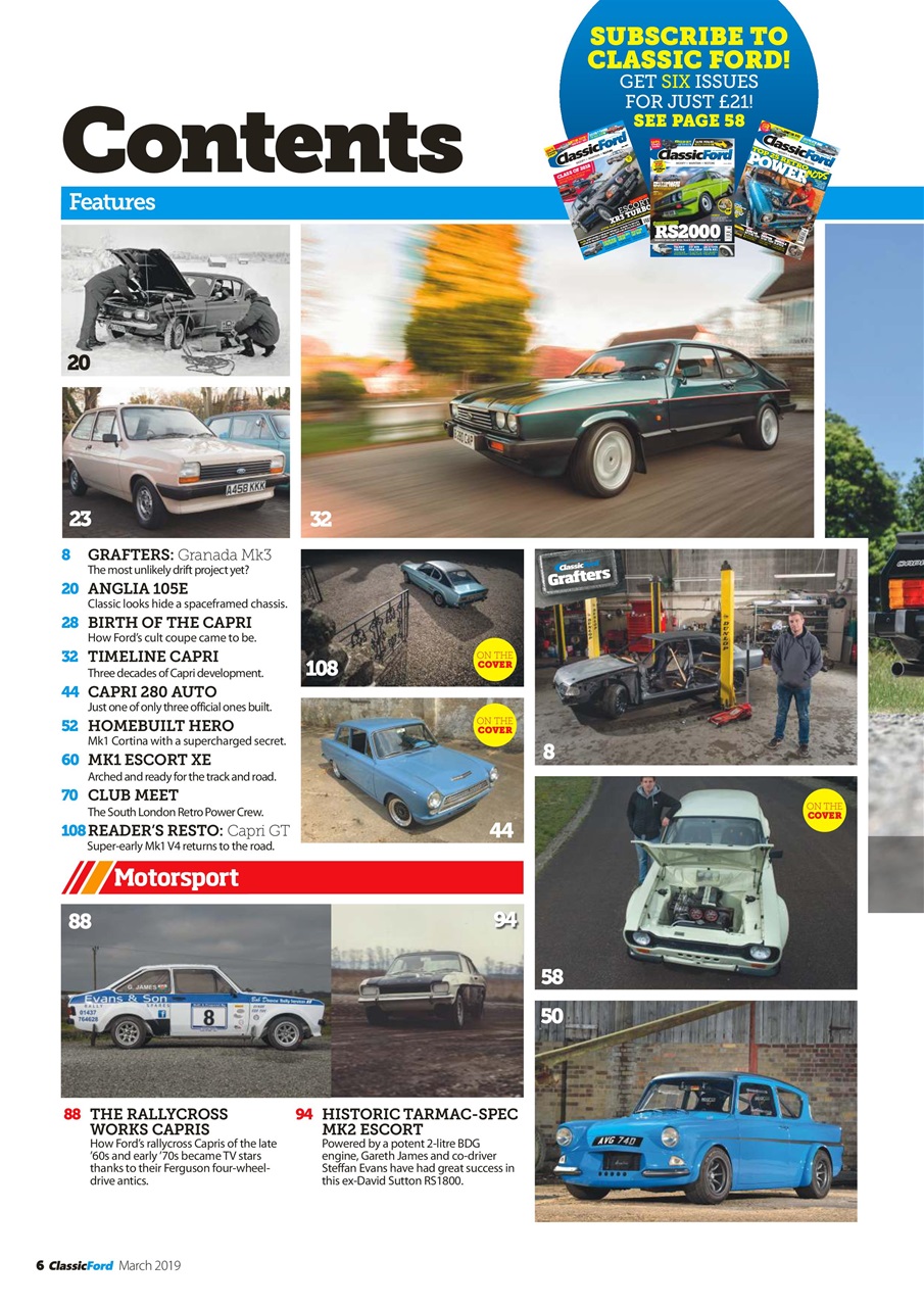 Classic Ford Preview Pages