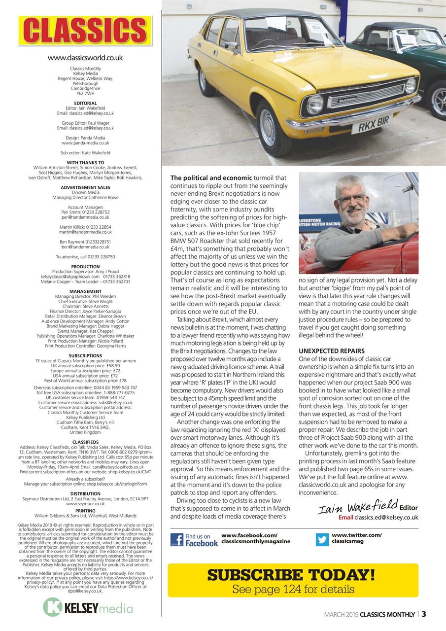 Classics World Preview Pages