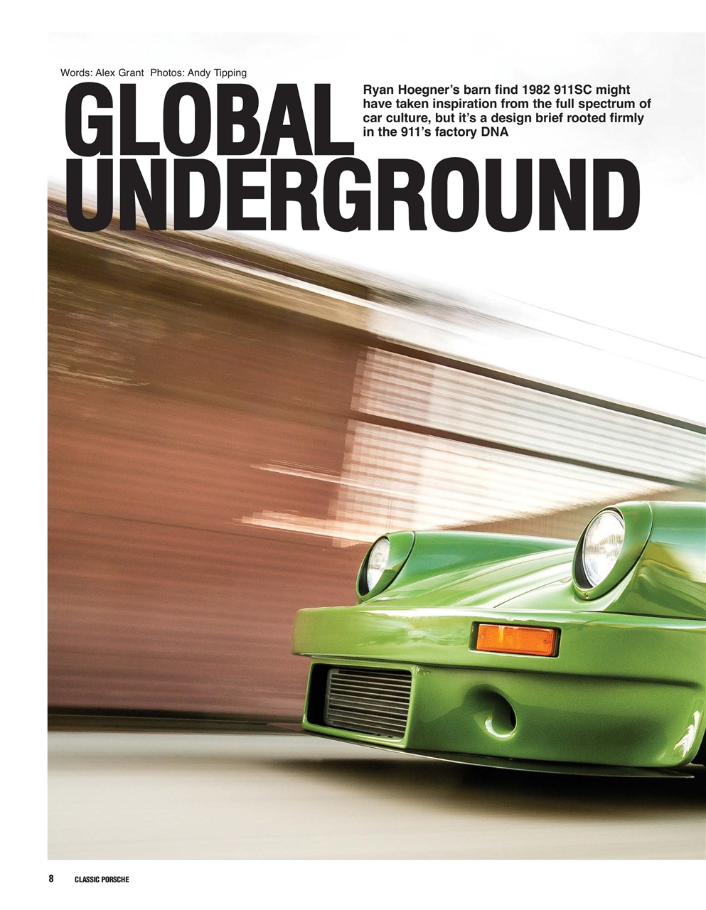 Classic Porsche Preview Pages