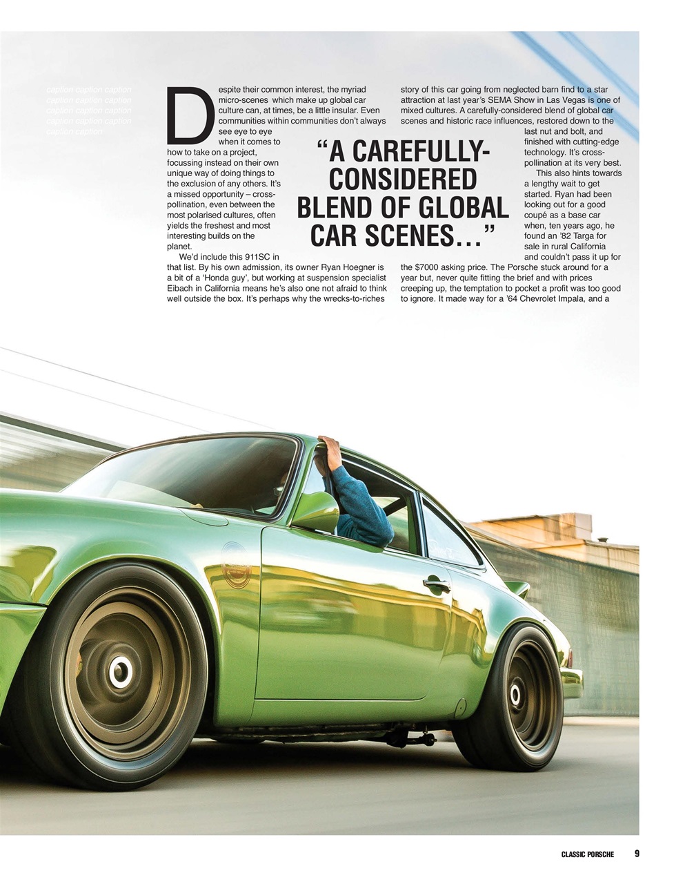 Classic Porsche Preview Pages