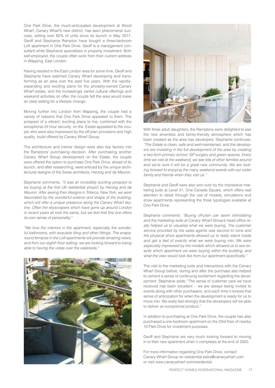 Perfect Homes Preview Pages